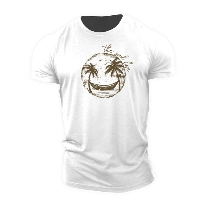 Smiley Palm Tree T-Shirt