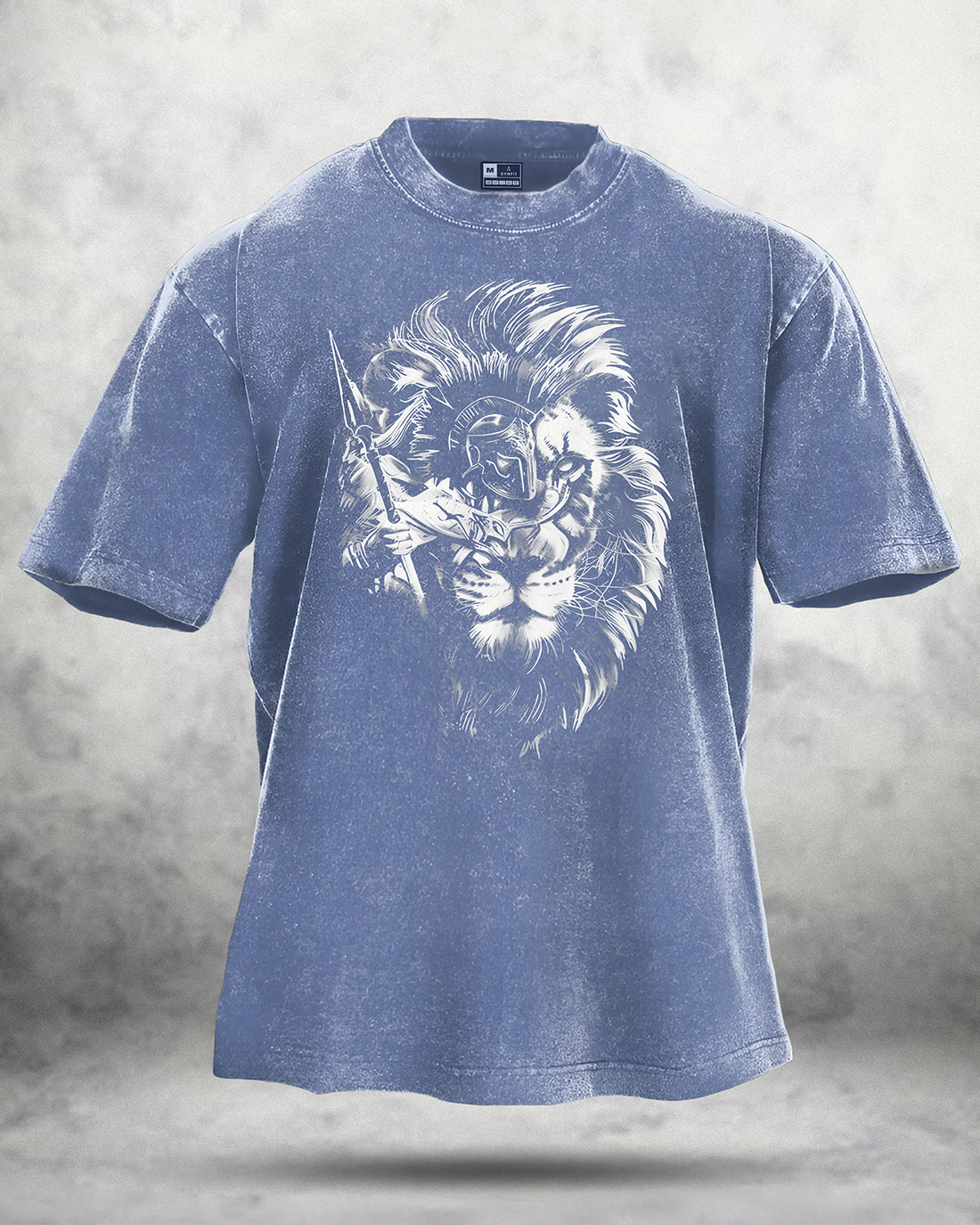Spartan Lion Washed T-Shirt