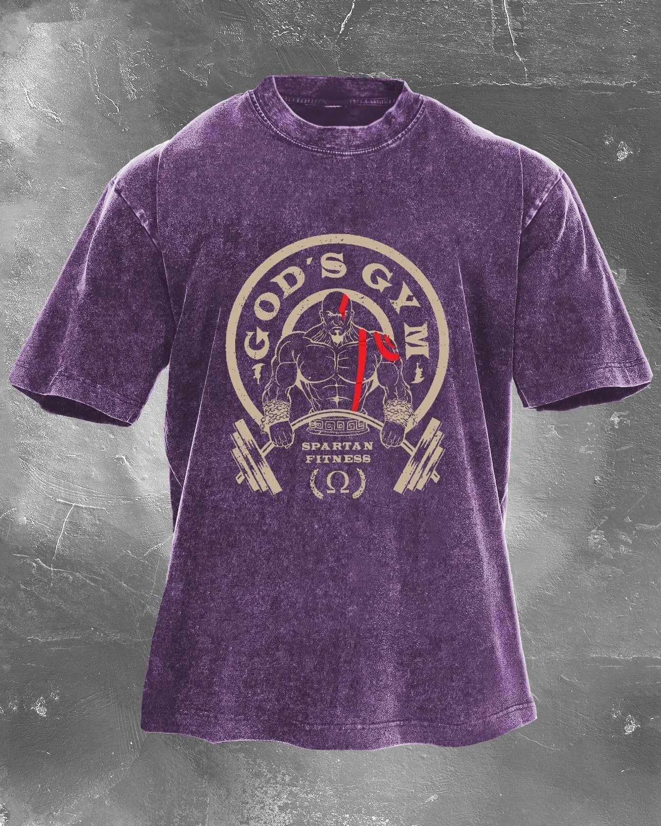 God's Gym Washed T-shirt