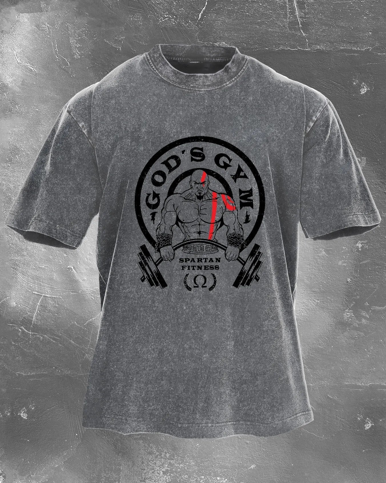 God's Gym Washed T-shirt