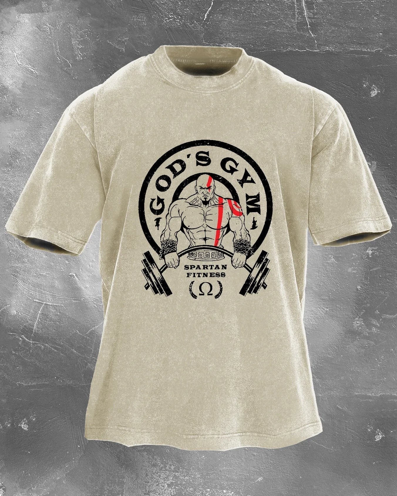God's Gym Washed T-shirt